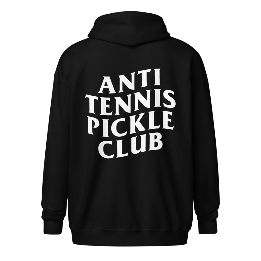 Anti Tennis Pickleball Club Unisex heavy blend zip hoodie