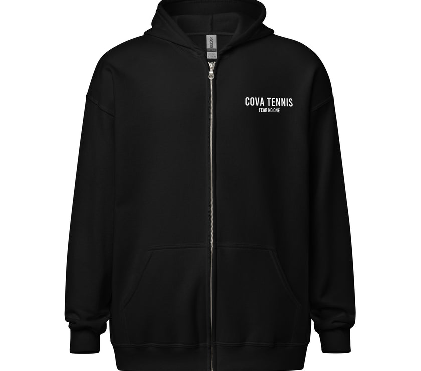 Fear No One CoVA Tennis Unisex heavy blend zip hoodie