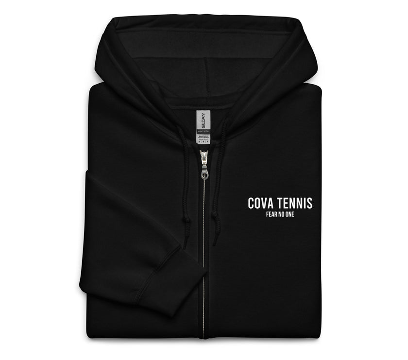 Fear No One CoVA Tennis Unisex heavy blend zip hoodie