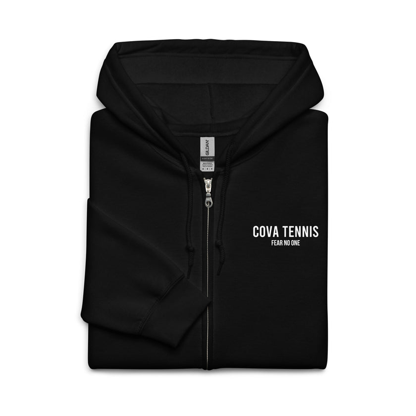 Fear No One CoVA Tennis Unisex heavy blend zip hoodie