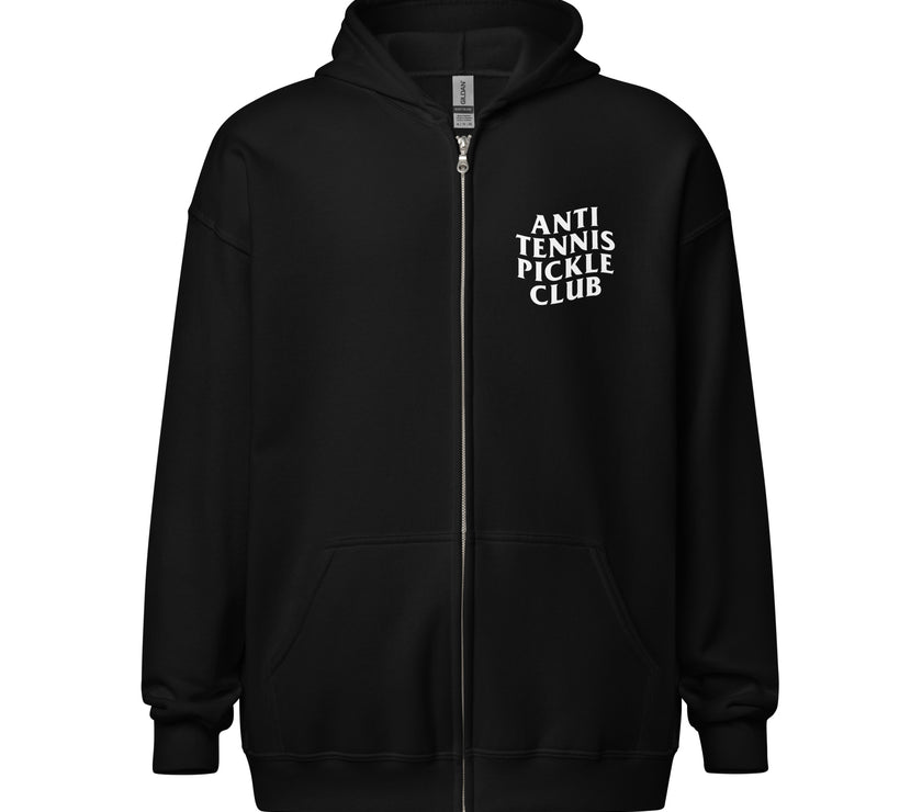 Anti Tennis Pickleball Club Unisex heavy blend zip hoodie