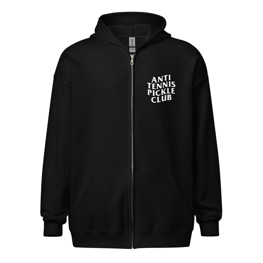 Anti Tennis Pickleball Club Unisex heavy blend zip hoodie