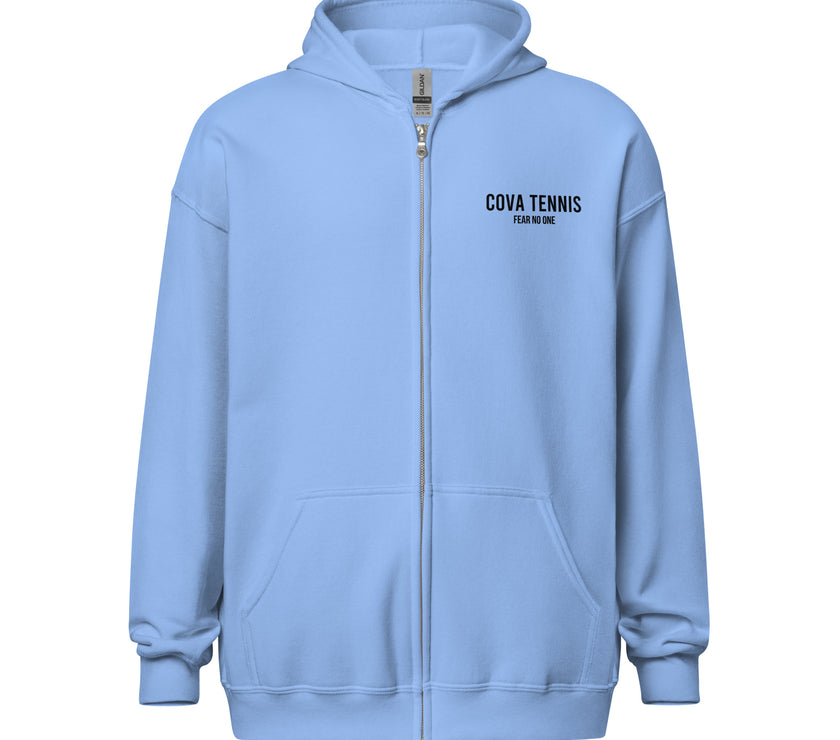 Fear No One CoVA Tennis Unisex heavy blend zip hoodie