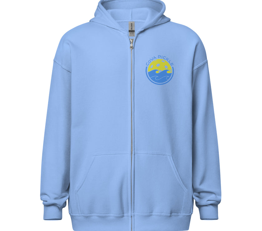 CoVA Pickle Ball & Waves Unisex heavy blend zip hoodie