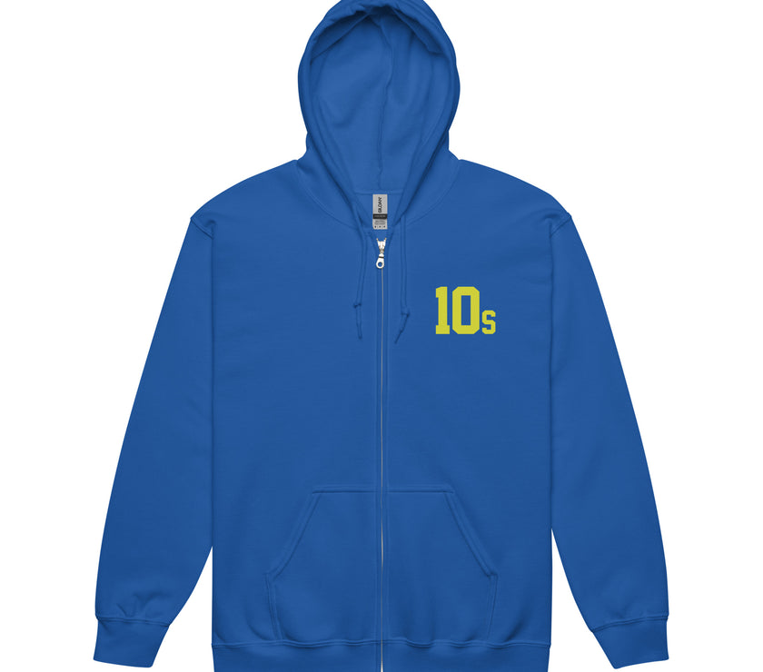 10s by CoVA Tennis Unisex heavy blend zip hoodie