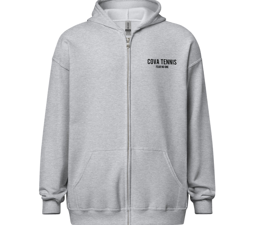 Fear No One CoVA Tennis Unisex heavy blend zip hoodie