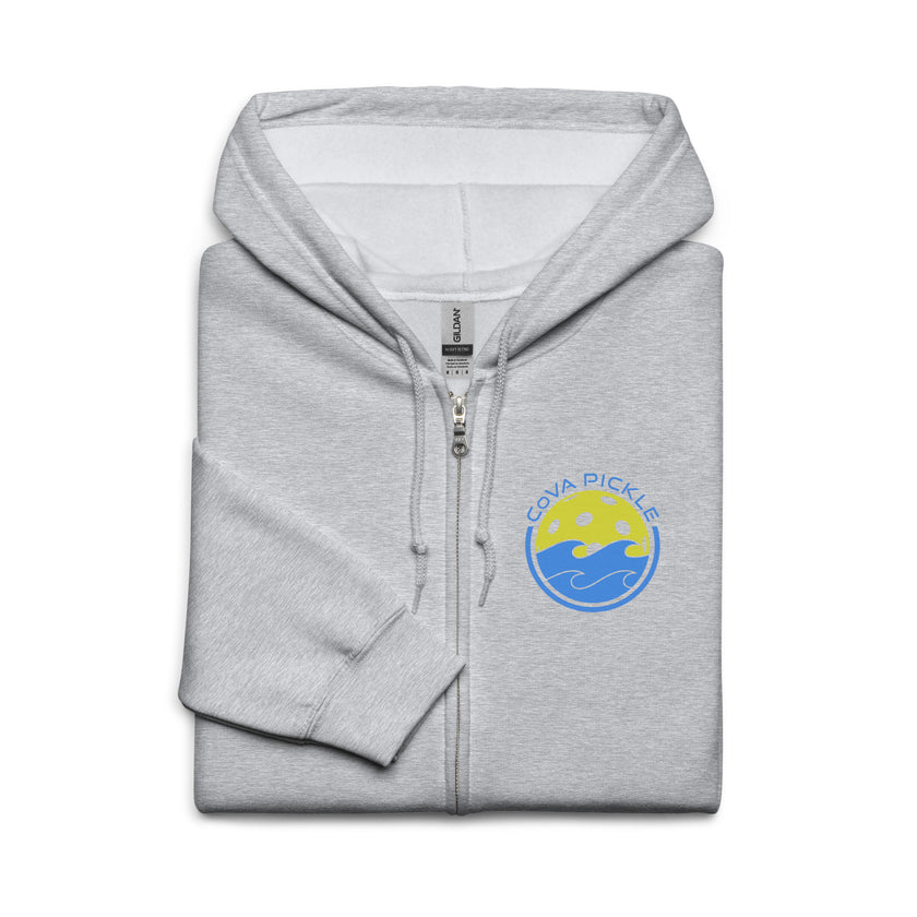 CoVA Pickle Ball & Waves Unisex heavy blend zip hoodie