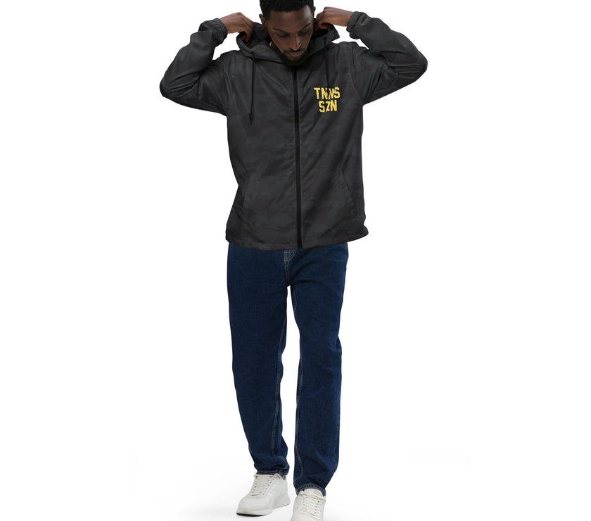 TNNS SZN Unisex lightweight zip up windbreaker by CoVA Tennis