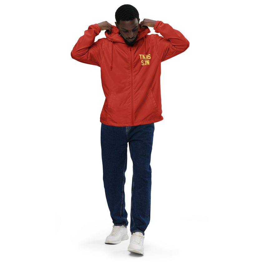 TNNS SZN Unisex lightweight zip up windbreaker by CoVA Tennis