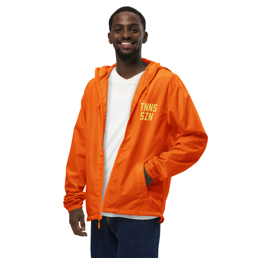 TNNS SZN Unisex lightweight zip up windbreaker by CoVA Tennis