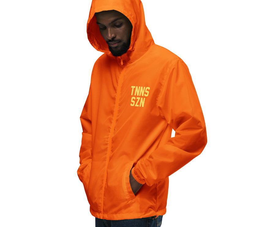 TNNS SZN Unisex lightweight zip up windbreaker by CoVA Tennis