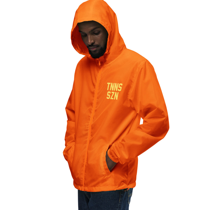 TNNS SZN Unisex lightweight zip up windbreaker by CoVA Tennis