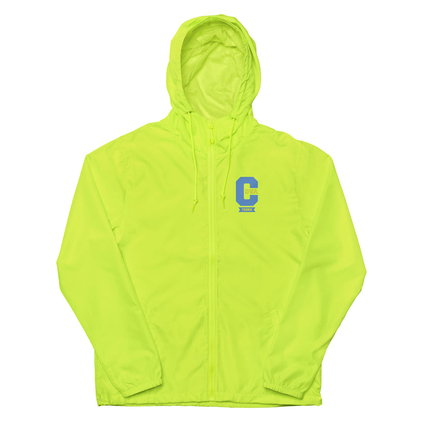 Varsity C CoVA Tennis Unisex lightweight zip up windbreaker