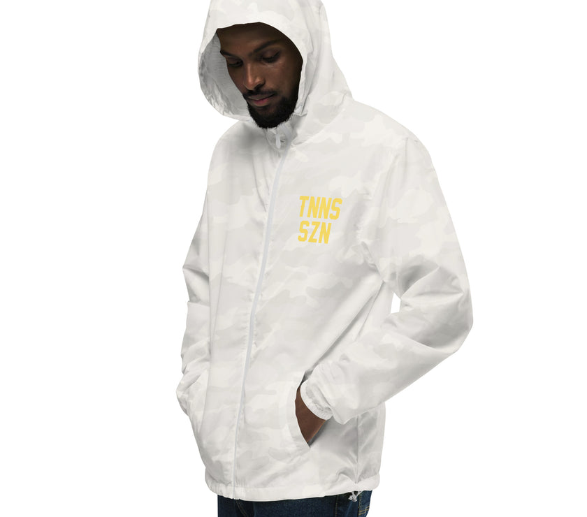 TNNS SZN Unisex lightweight zip up windbreaker by CoVA Tennis