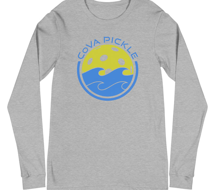 CoVA Pickle Ball & Waves Unisex Long Sleeve Tee