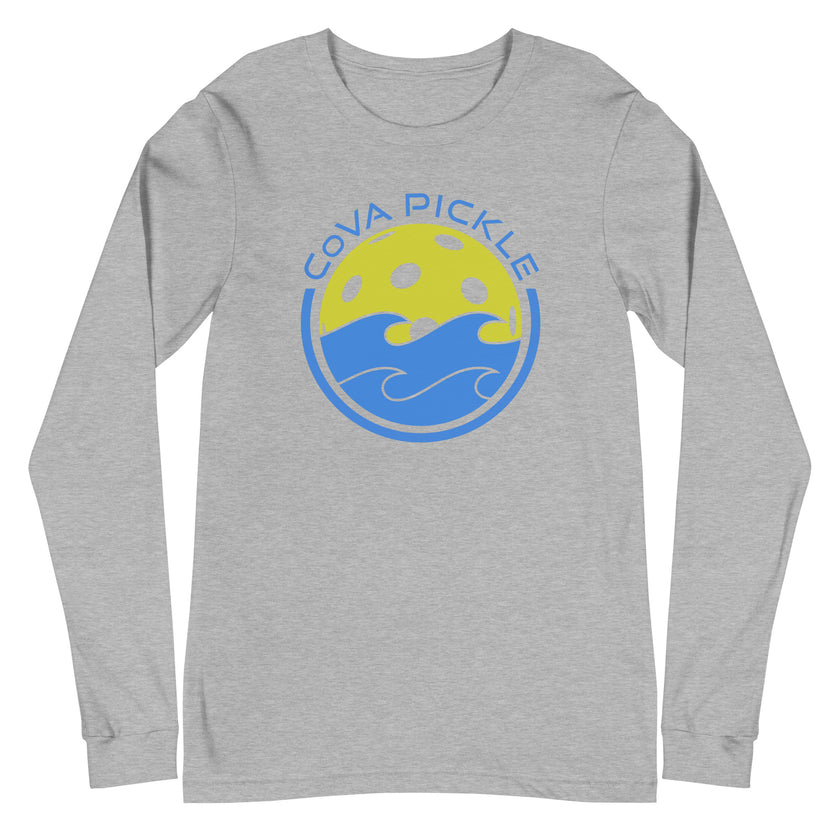 CoVA Pickle Ball & Waves Unisex Long Sleeve Tee