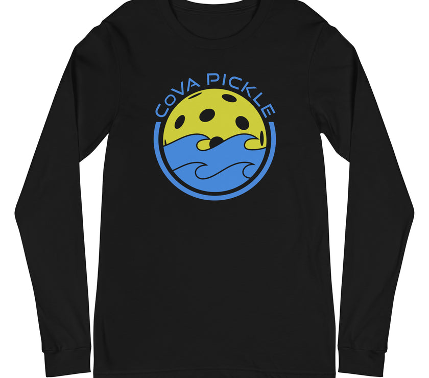 CoVA Pickle Ball & Waves Unisex Long Sleeve Tee