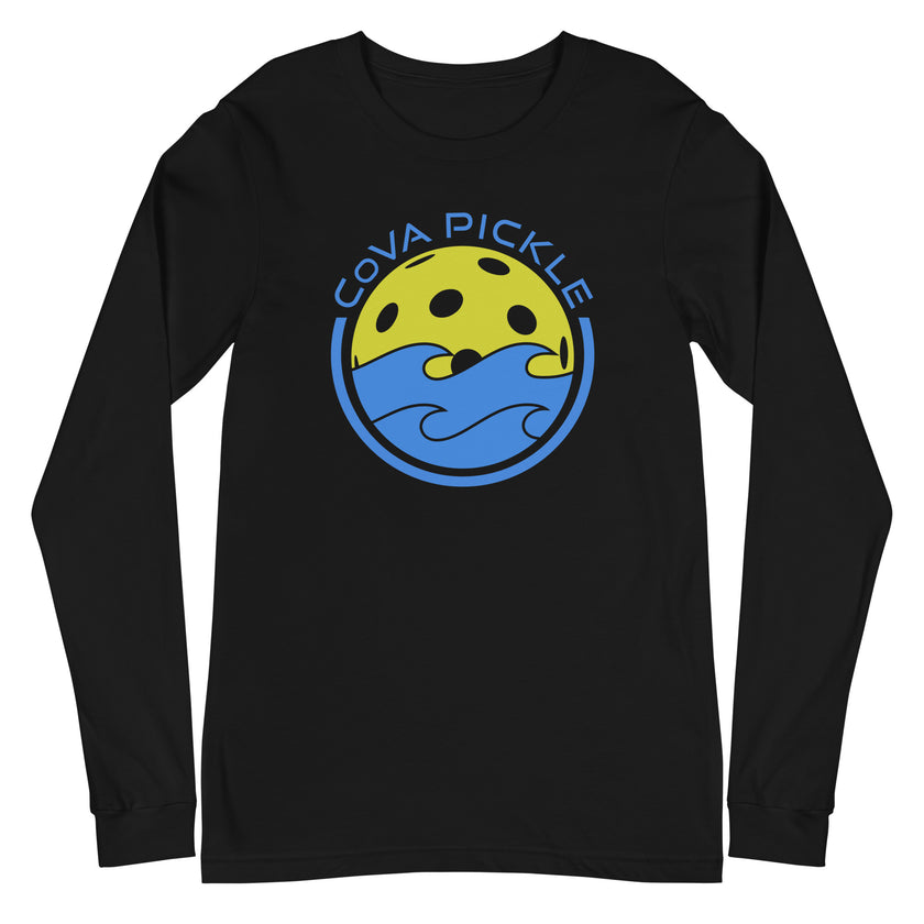 CoVA Pickle Ball & Waves Unisex Long Sleeve Tee