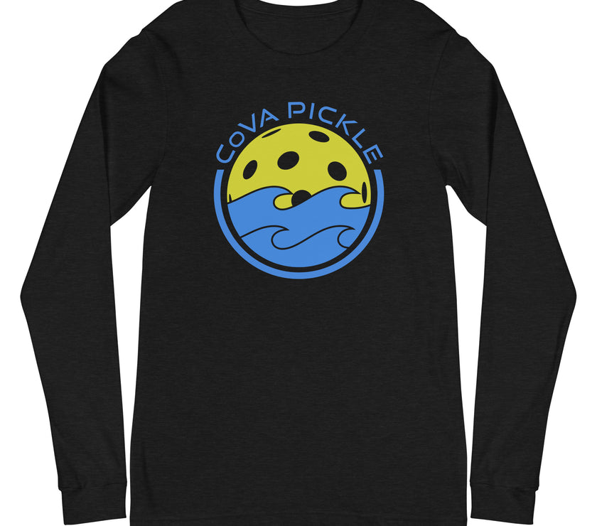 CoVA Pickle Ball & Waves Unisex Long Sleeve Tee