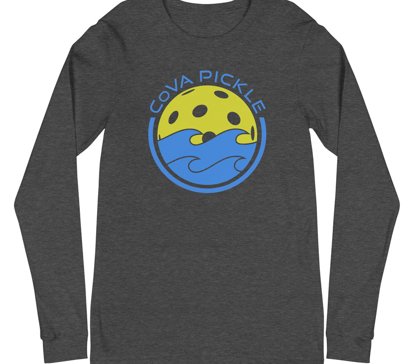 CoVA Pickle Ball & Waves Unisex Long Sleeve Tee