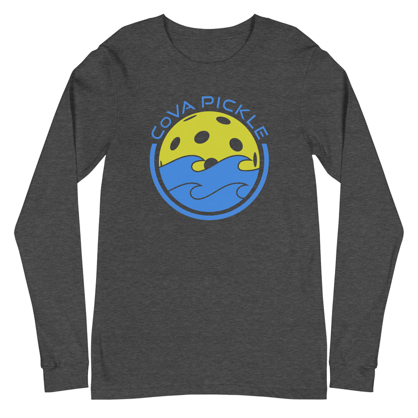 CoVA Pickle Ball & Waves Unisex Long Sleeve Tee