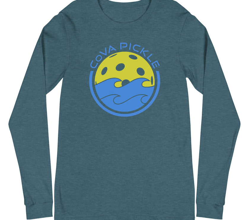 CoVA Pickle Ball & Waves Unisex Long Sleeve Tee