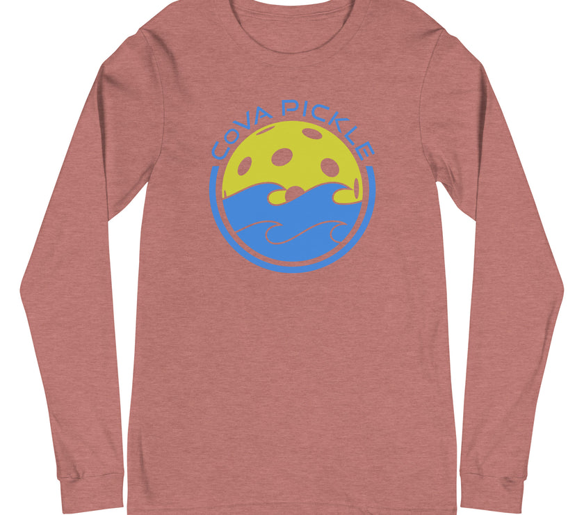 CoVA Pickle Ball & Waves Unisex Long Sleeve Tee