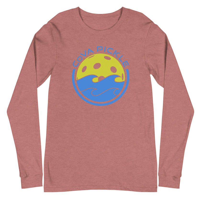 CoVA Pickle Ball & Waves Unisex Long Sleeve Tee