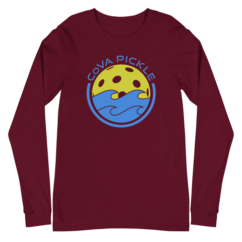 CoVA Pickle Ball & Waves Unisex Long Sleeve Tee