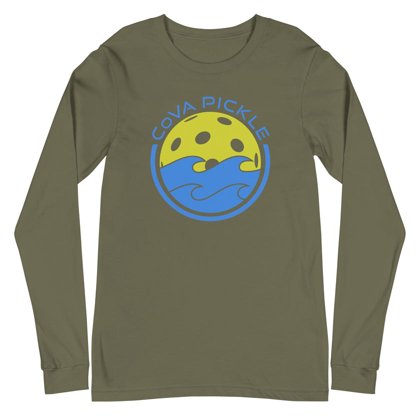 CoVA Pickle Ball & Waves Unisex Long Sleeve Tee