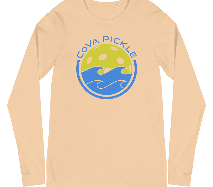 CoVA Pickle Ball & Waves Unisex Long Sleeve Tee