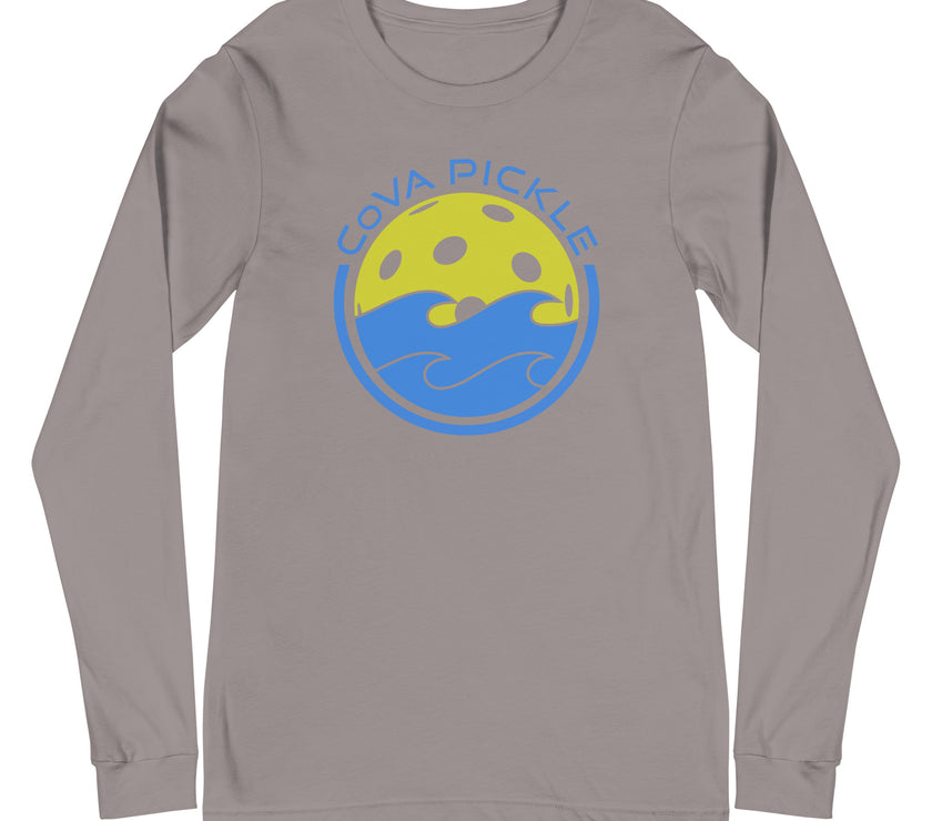 CoVA Pickle Ball & Waves Unisex Long Sleeve Tee