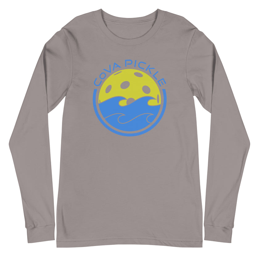 CoVA Pickle Ball & Waves Unisex Long Sleeve Tee