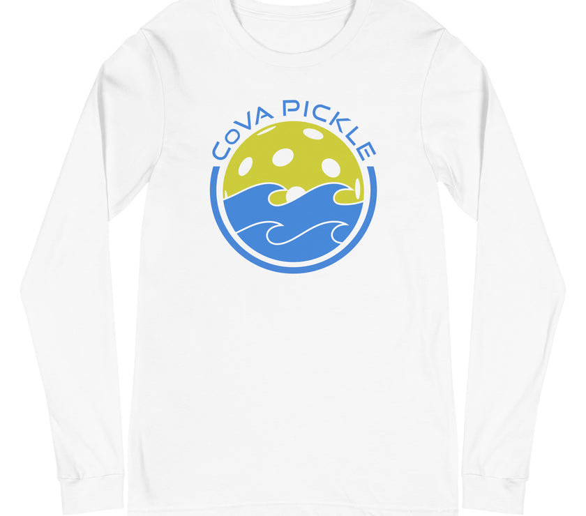 CoVA Pickle Ball & Waves Unisex Long Sleeve Tee