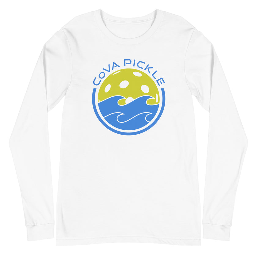 CoVA Pickle Ball & Waves Unisex Long Sleeve Tee