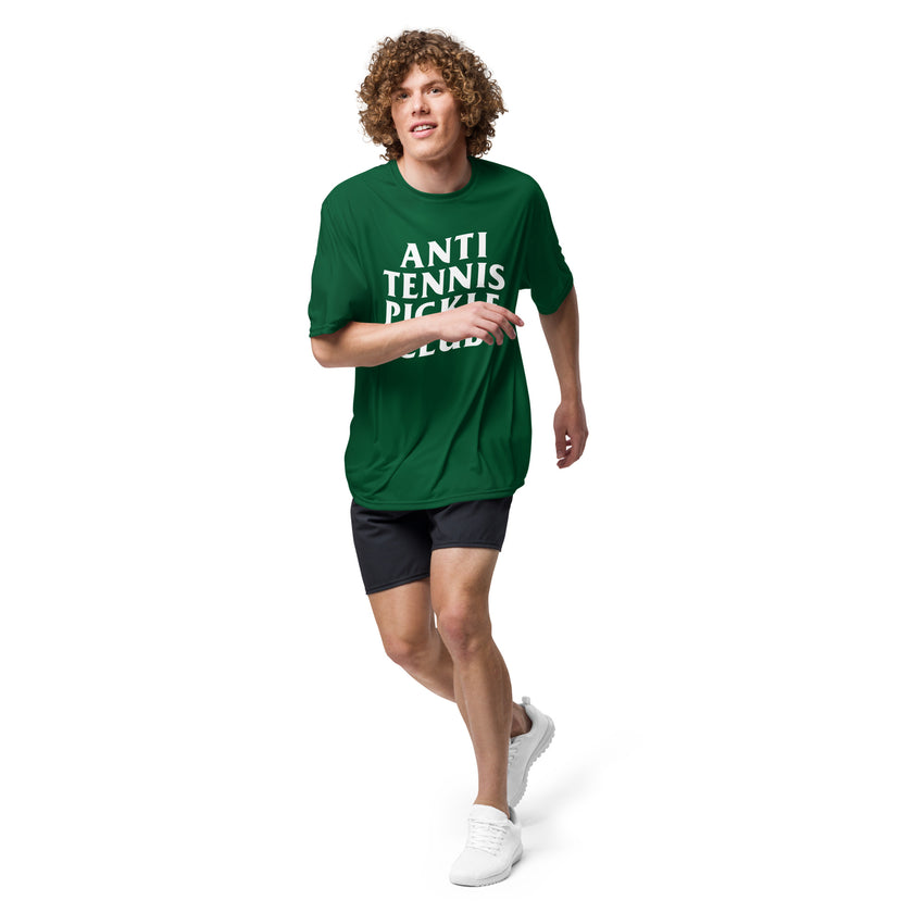 Anti Tennis Pickleball Club Unisex performance crew neck t-shirt