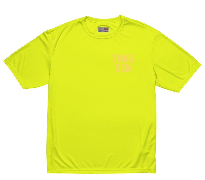 TNNS SZN Unisex performance crew neck t-shirt by CoVA Tennis