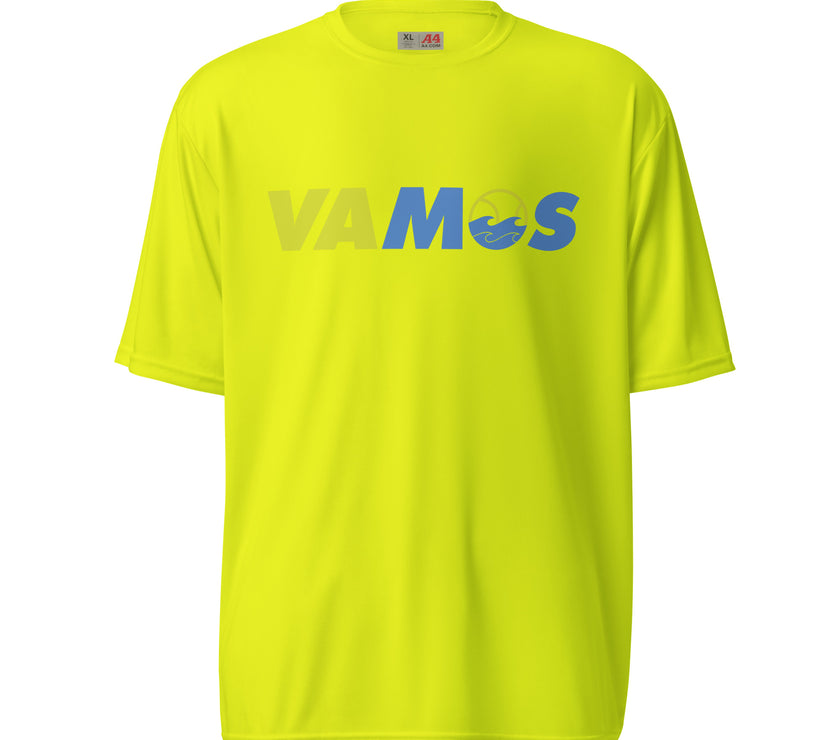 VAMOS | VA Let's Go! Unisex performance crew neck t-shirt by CoVA Tennis