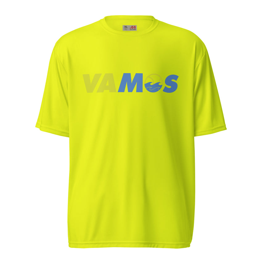 VAMOS | VA Let's Go! Unisex performance crew neck t-shirt by CoVA Tennis