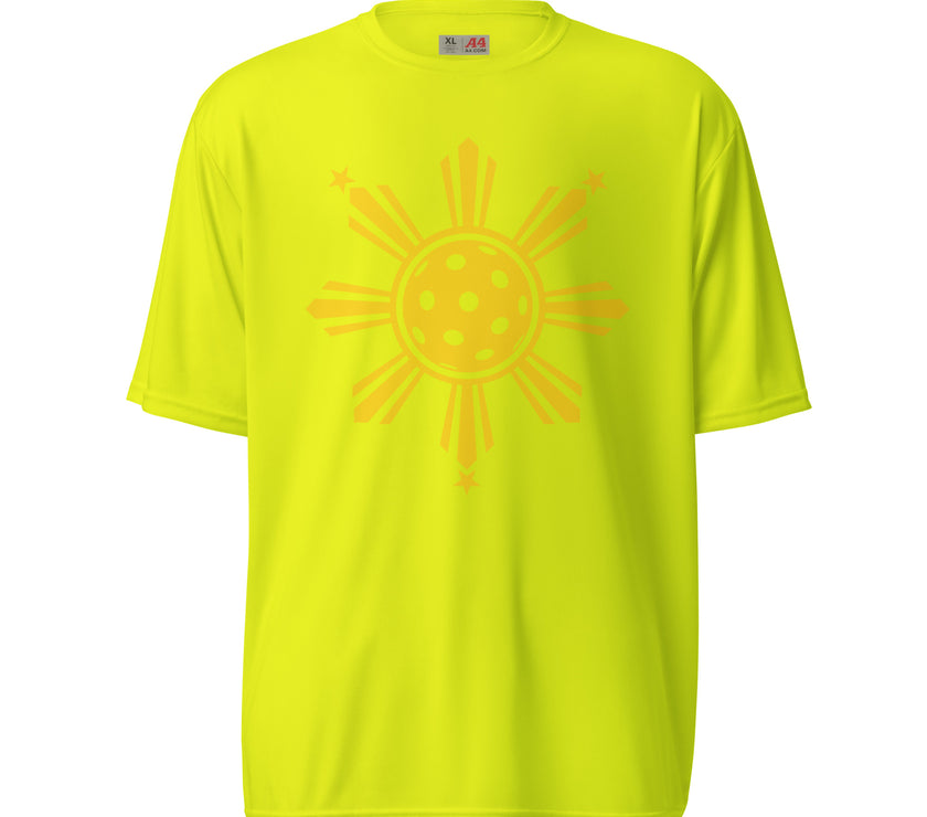 CoVA Pickleball Sun & Stars Unisex performance crew neck t-shirt