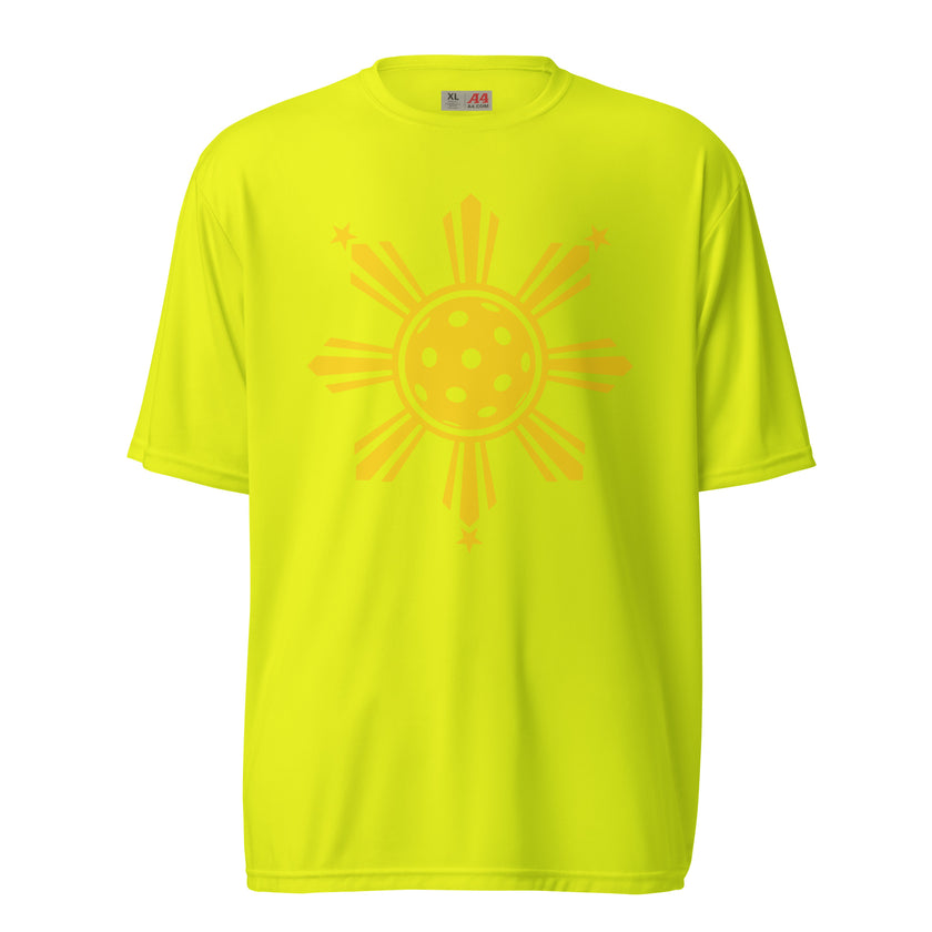 CoVA Pickleball Sun & Stars Unisex performance crew neck t-shirt