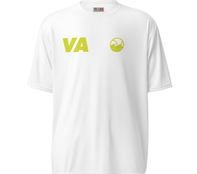 VAMOS | VA Let's Go! Unisex performance crew neck t-shirt by CoVA Tennis