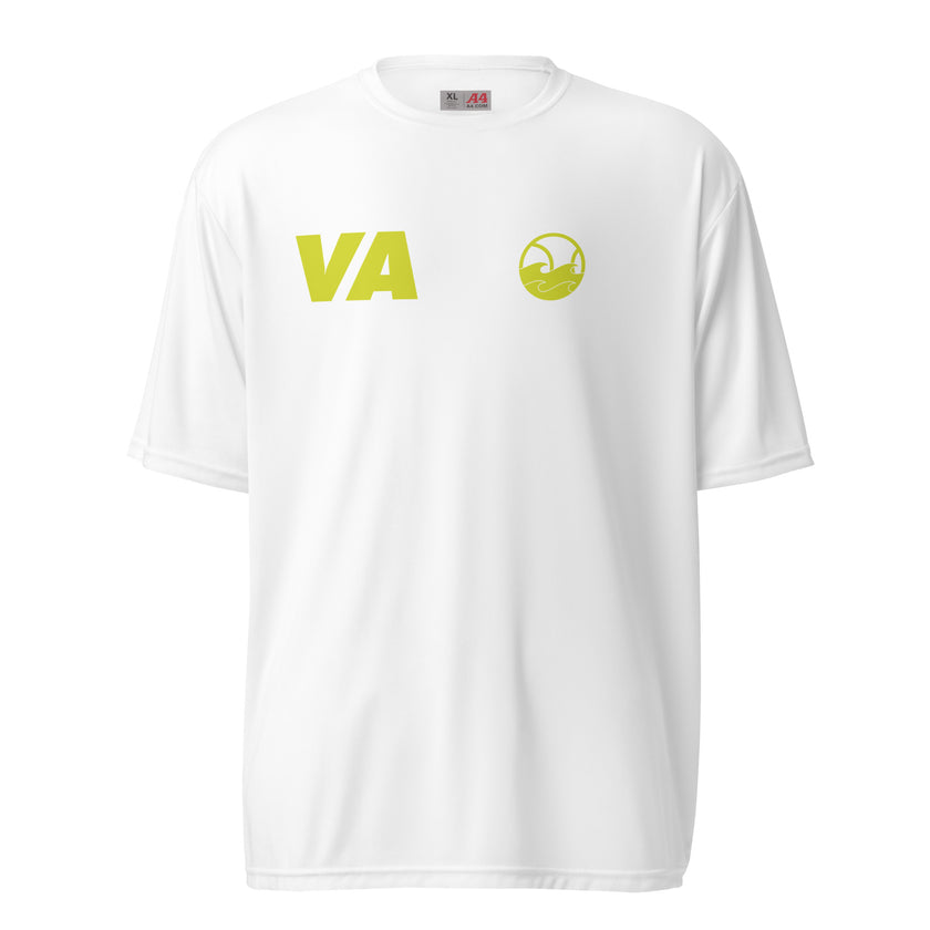 VAMOS | VA Let's Go! Unisex performance crew neck t-shirt by CoVA Tennis