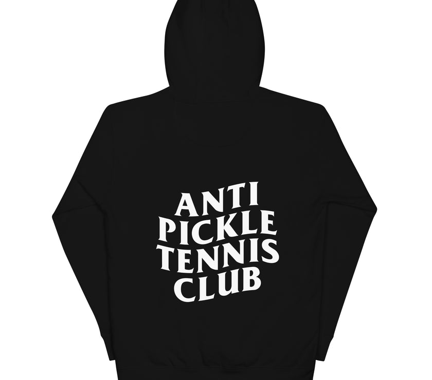 Anti Pickleball Tennis Club Unisex Premium Hoodie by CoVA Tennis