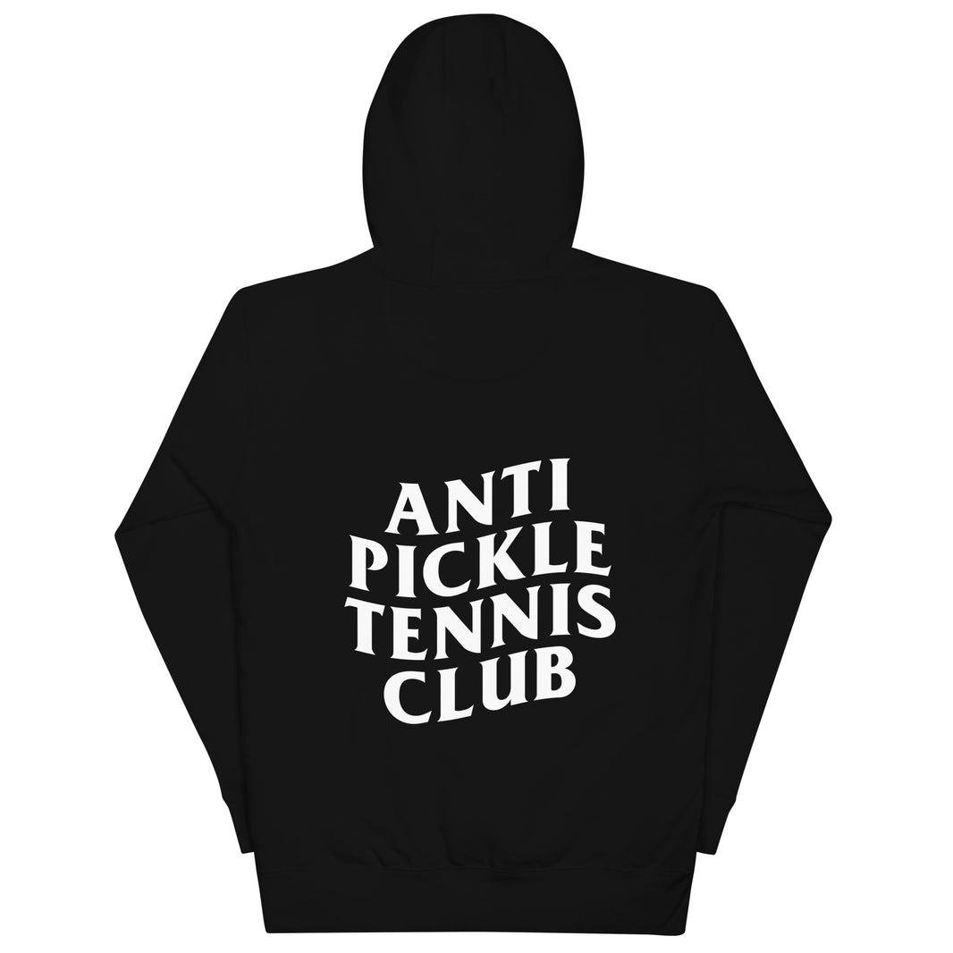 Anti Pickleball Tennis Club Unisex Premium Hoodie by CoVA Tennis