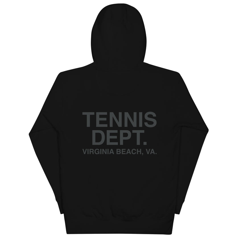 Tennis Dept Unisex Hoodie by CoVA Tennis