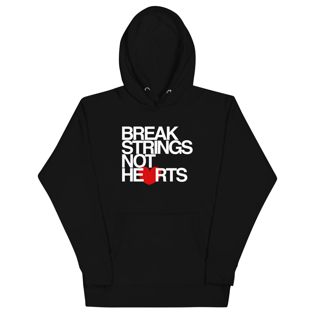 Break Strings Not Hearts by CoVA Tennis Unisex Premium Hoodie