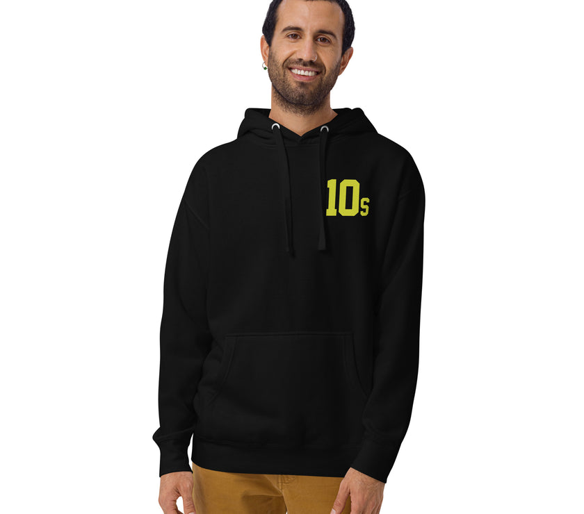 10s by CoVA Tennis Unisex Premium Hoodie