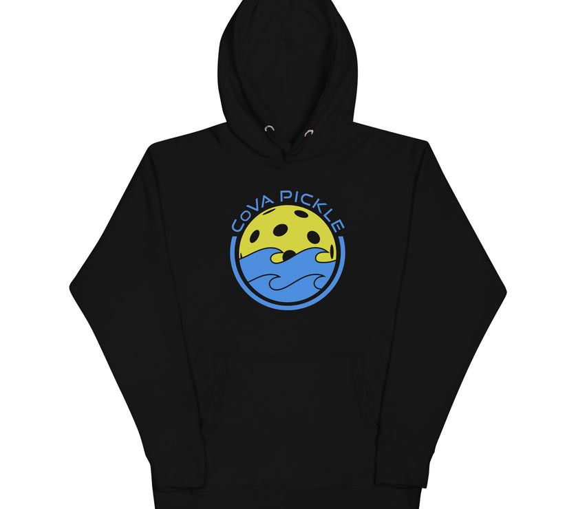 CoVA Pickle Ball & Waves Unisex Premium Hoodie