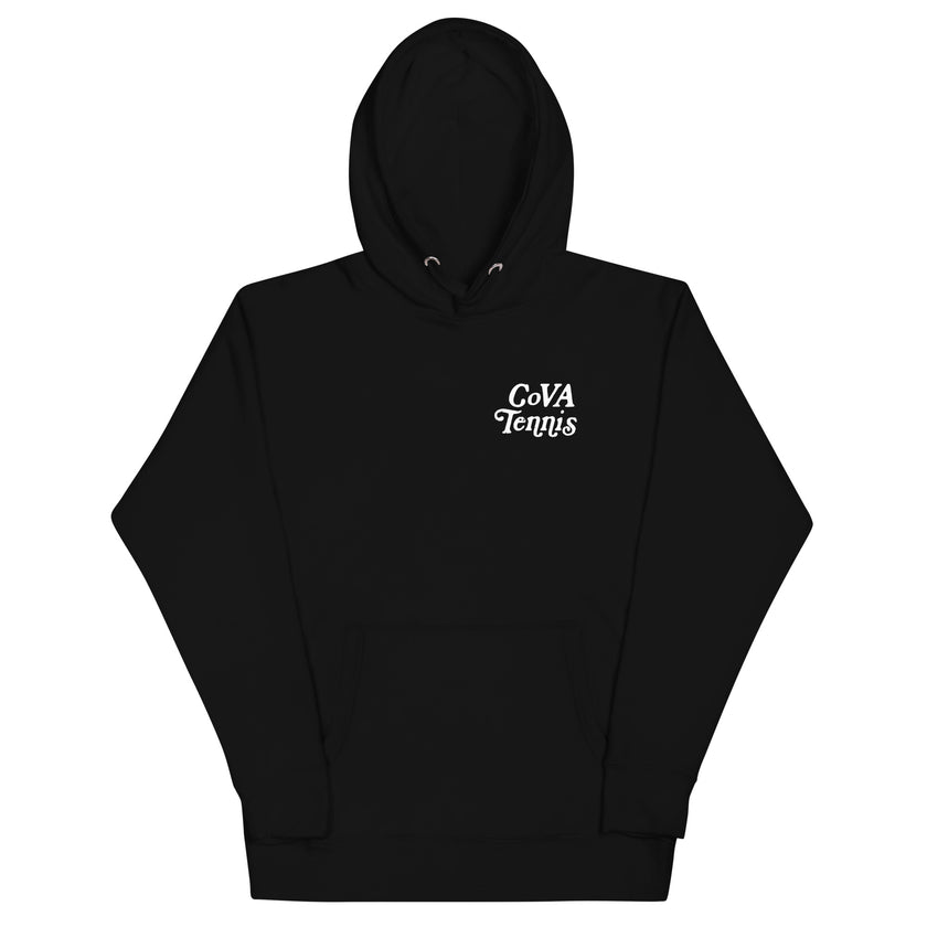 When In Doubt Call it Out by CoVA Tennis Unisex Premium Hoodie